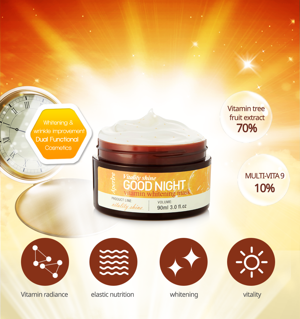 VITALITY SHINE GOOD NIGHT VITAMIN WHITENING MASK