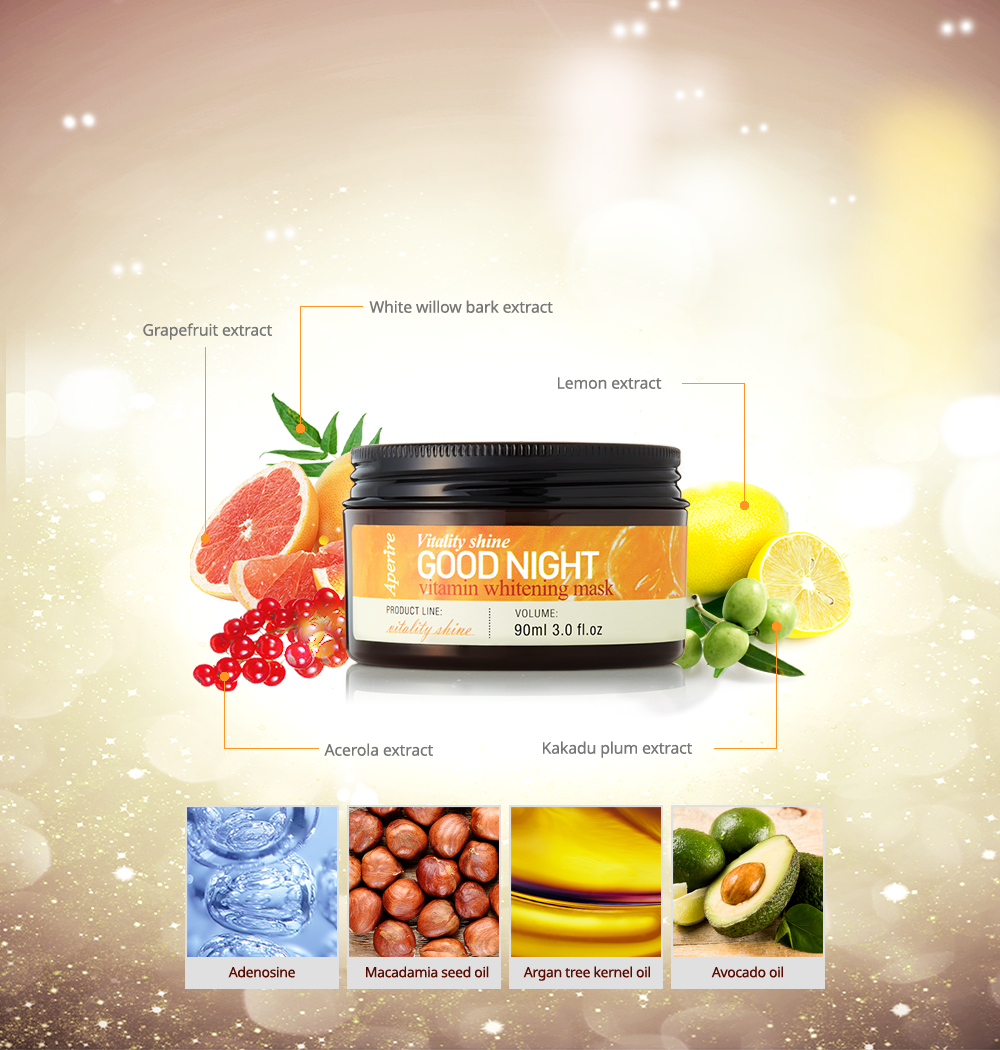 VITALITY SHINE GOOD NIGHT VITAMIN WHITENING MASK